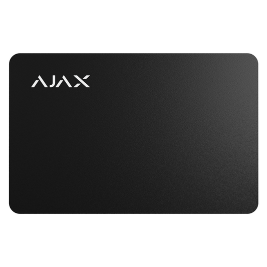 AJAX-23945 Pass Card for Keypad Plus - Pack of 3 - Black