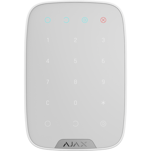 AJAX-22676 Keypad Wireless Arming Station - White