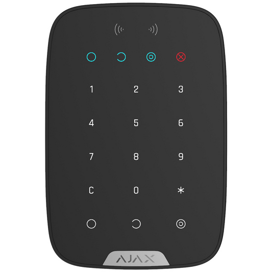AJAX-26100 Keypad Plus Wireless Prox Arming Station - Black