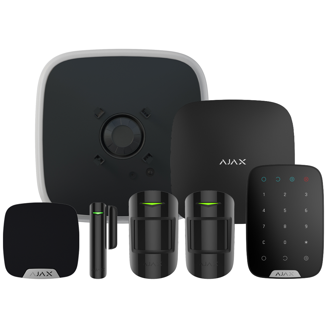 AJAX-35656 DoubleDeck Hub2 Wireless (Standard PIR) Starter Kit 3 - Black