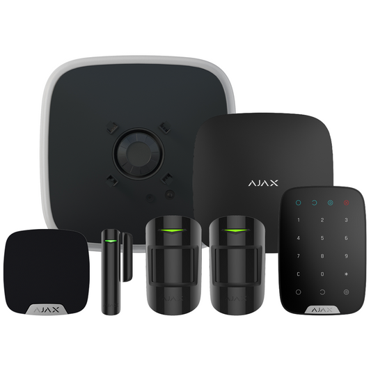 AJAX-35656 DoubleDeck Hub2 Wireless (Standard PIR) Starter Kit 3 - Black