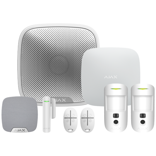 Ajax 23308 Kit 1 Hub 2 Plus Wireless Camera Starter