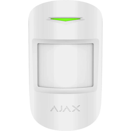 Ajax-130349 MotionProtect Plus U Pet Tolerant Dual Tech Wireless PIR - White