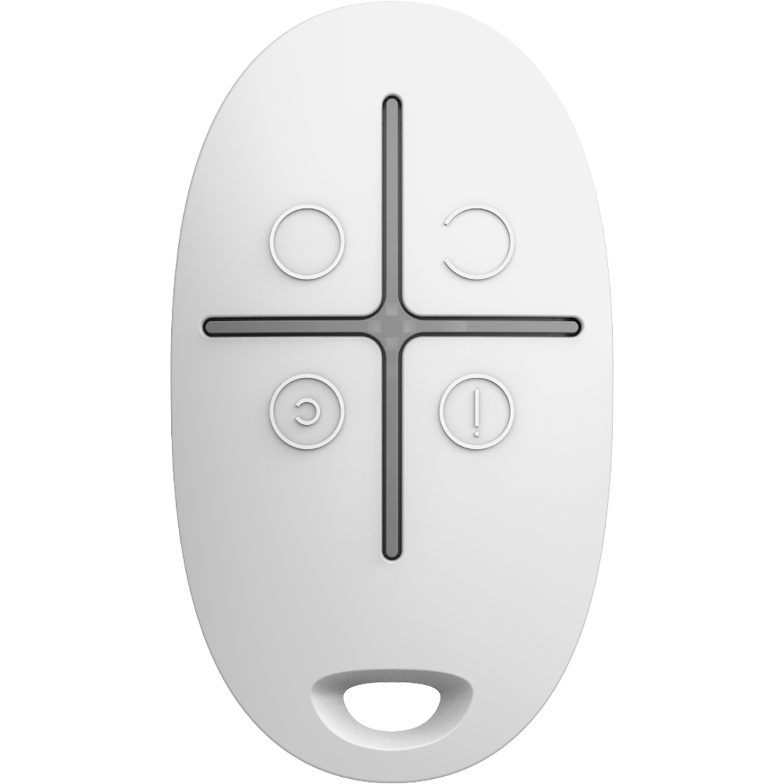 Ajax-22968 SpaceControl Wireless Keyfob - White